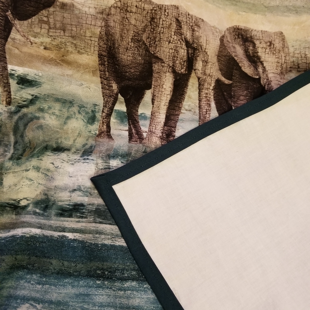 Handmade Elephant Bed Throw - Picture 7 of 7